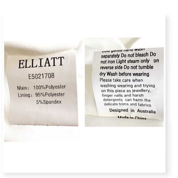 Elliatt Marigold Pleat Off-the-shoulder Dress, Size XS, New with‎ tag - Picture 7 of 10